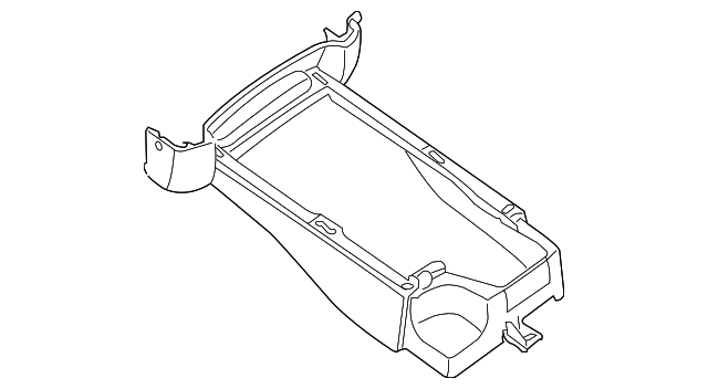 7581282Z80 Деталь FRONT CONSOLE