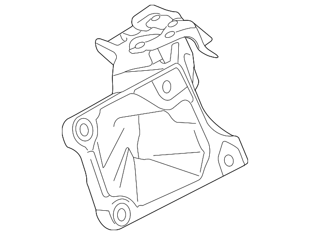 22-11-6-776-136 Деталь ENGINE SUPPORT, RIGHT