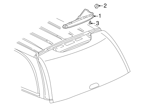 Ascender HIGH MOUNTED STOP LAMP