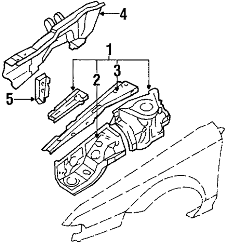 Corolla INNER COMPONENTS 2