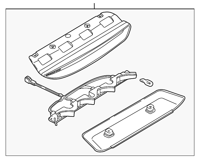 84701FA040MJ Деталь STOP LAMP ASSY