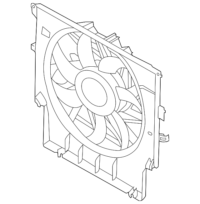 17-42-7-593-847 FAN ASSY