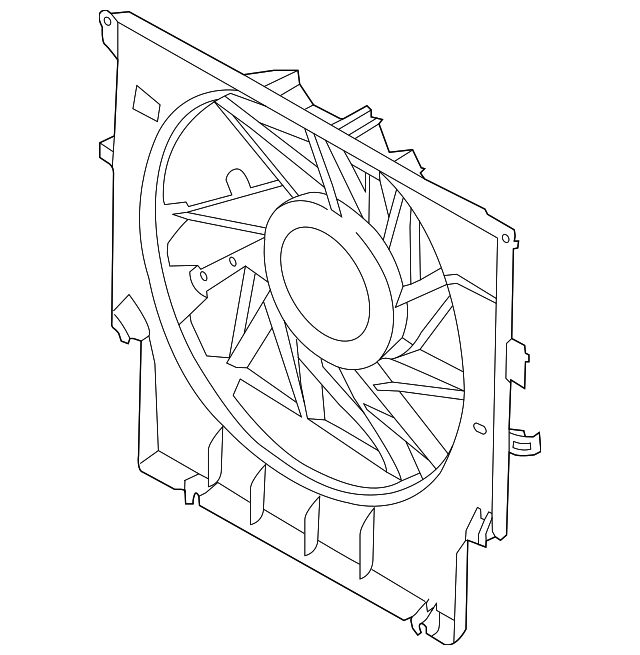 17-42-7-601-677 FAN SHROUD
