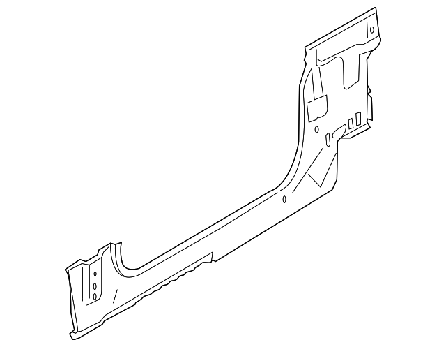 41-00-2-758-351 Деталь INNER ROCKER, LEFT