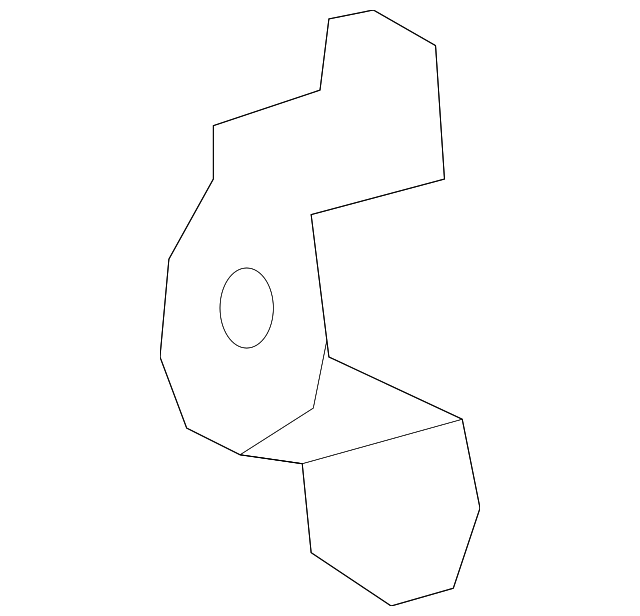 64173-0C010 Деталь PANEL REINF MOUNT BRACKET, RIGHT