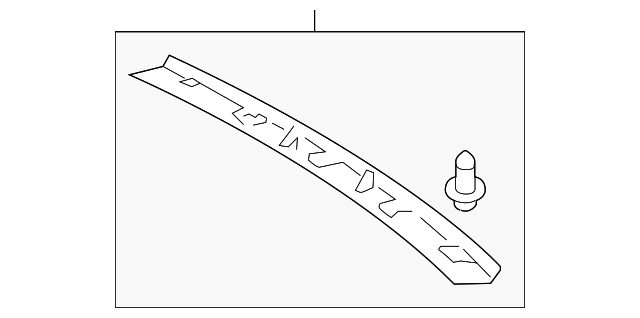 4H4-868-438-A-EC2 Деталь REAR HEADER TRIM