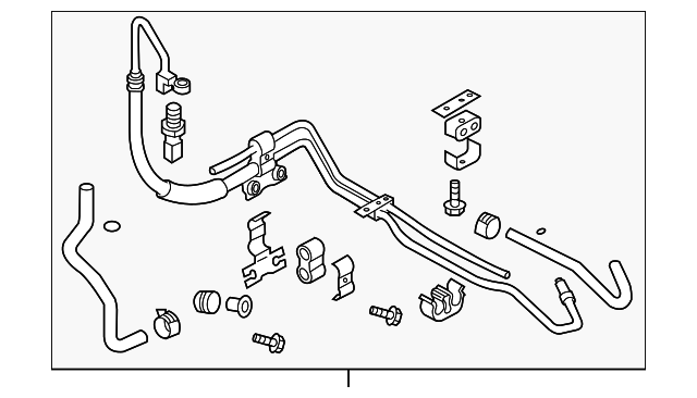 49710AM600 Деталь HOSE & TUBE ASSY
