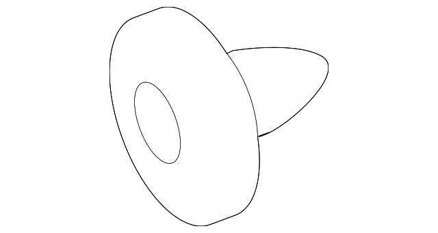 11569713 BELT & RETRACTOR RETAINER, LEFT