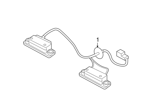 Sorento LICENSE LAMPS