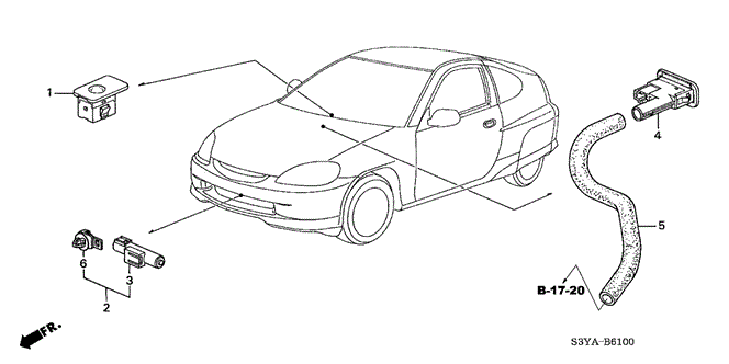 INSIGHT A / C SENSOR