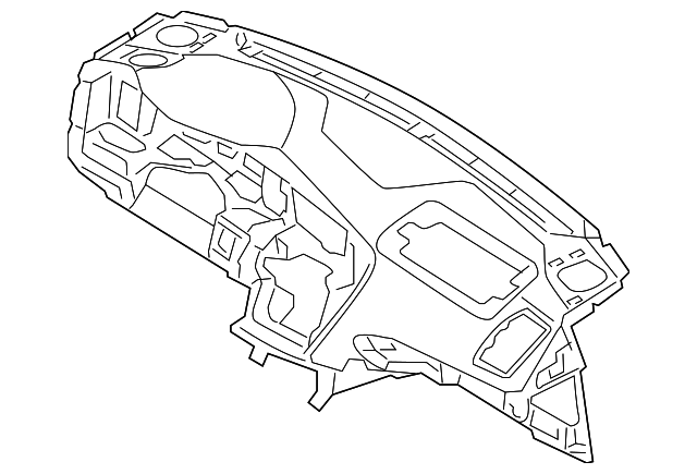 84710-2T100VA Деталь INSTRUMENT PANEL
