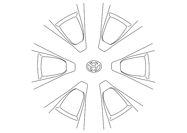 42602-06020 Деталь WHEEL COVER