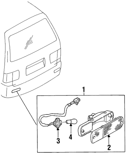 MPV BACKUP LAMPS