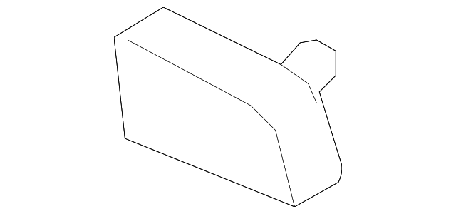 25909205 Деталь SEAT BELT BEZEL, LEFT