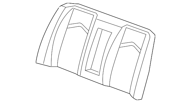 25777065 Деталь SEAT BACK PAD