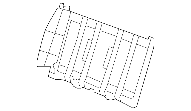 25780732 Деталь SEAT BACK FRAME