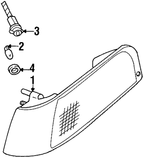 Crown Victoria BULBS - CHASSIS 2