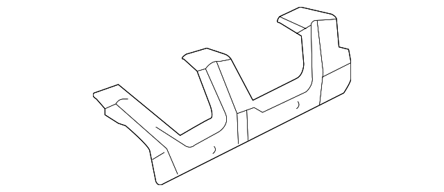 7B0-821-155 Деталь CENTER BRACKET, LEFT