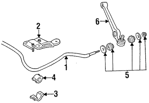Aspire STABILIZER BAR & COMPONENTS