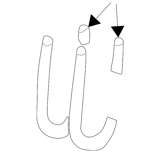 2C3Z-5705-AA U-BOLT, LEFT