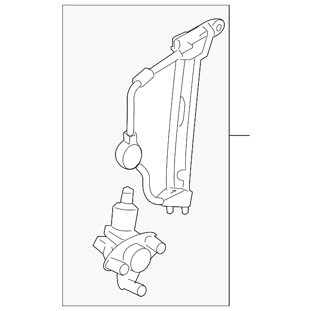 ZZCA-58-560A Деталь WINDOW REGULATOR, RIGHT