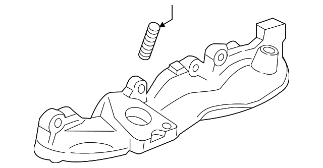55580974 Деталь EXHAUST MANIFOLD