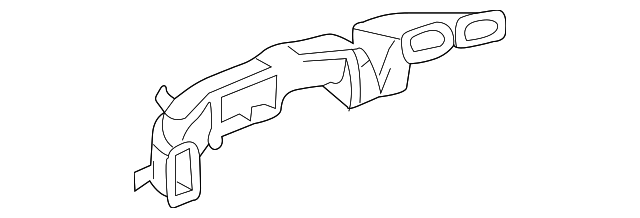 25687487 Деталь FRONT DUCT, LEFT