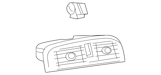 25772306 Деталь AIR DEFLECTOR