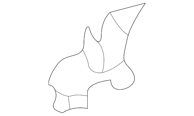 57255AE000 Деталь SUPPORT ROD CLAMP