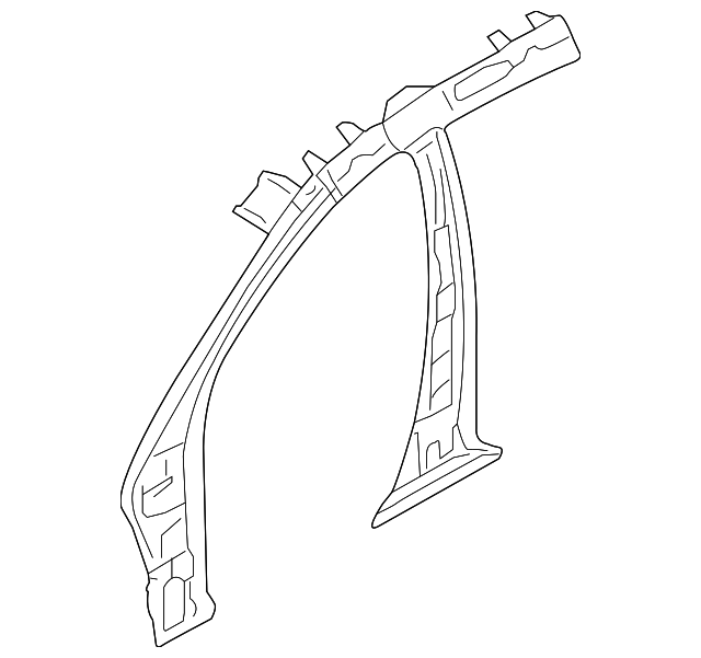 71202-2S000 Деталь INNER PANEL ASSY, RIGHT