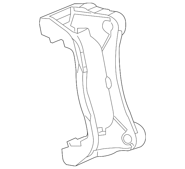 68160694AB Деталь CALIPER MOUNT, LEFT