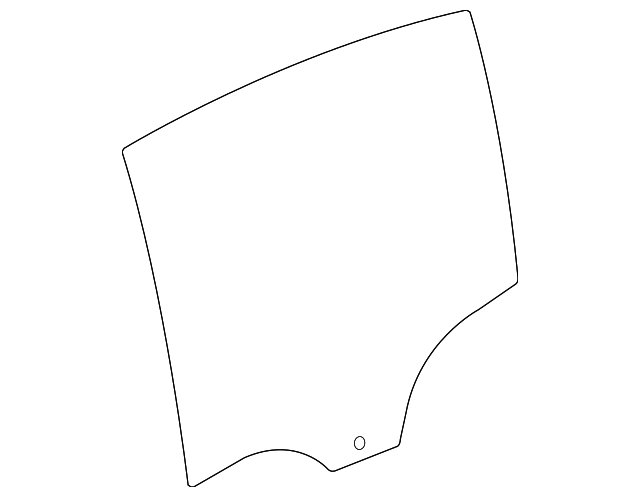 51-35-7-259-819 Деталь DOOR GLASS, LEFT
