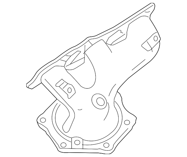 14002-1AA0A EXHAUST MANIFOLD, RIGHT