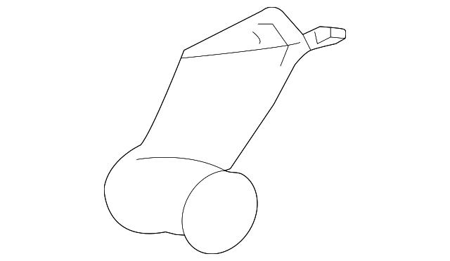 20847311 Деталь DEFROSTER DUCT, RIGHT