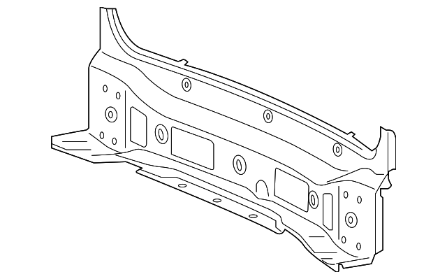 7P6-813-303-A Деталь REAR BODY PANEL