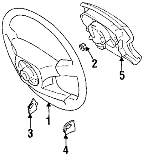 Land Cruiser STEERING WHEEL & TRIM