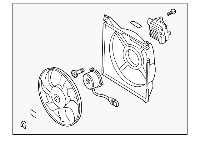 25380-3F500 FAN ASSY