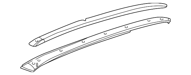 10313545 Деталь SIDE RAIL, RIGHT