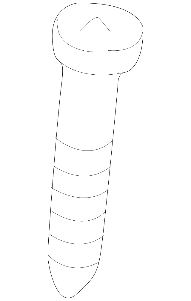 11518124 Деталь SIDE RAIL SCREW, LEFT