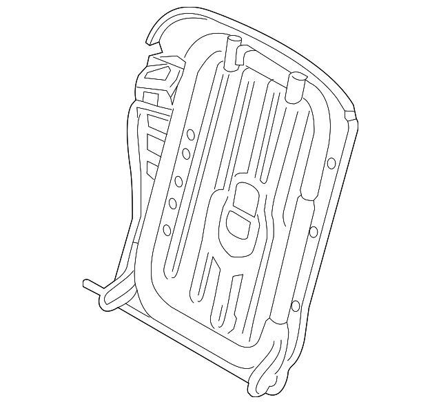 52207299508 Деталь SEAT BACK FRAME