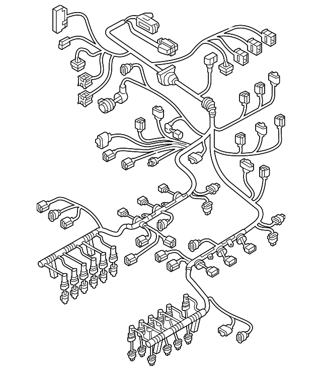 8K1-971-072-TA Деталь ENGINE HARNESS