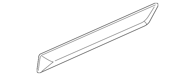 82871-ZT59A Деталь BODY SIDE MLDG, LEFT