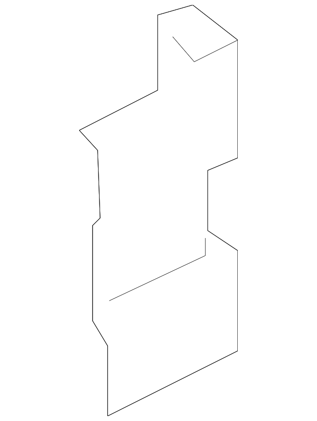 60111-3E000 Деталь BRACKET, LEFT