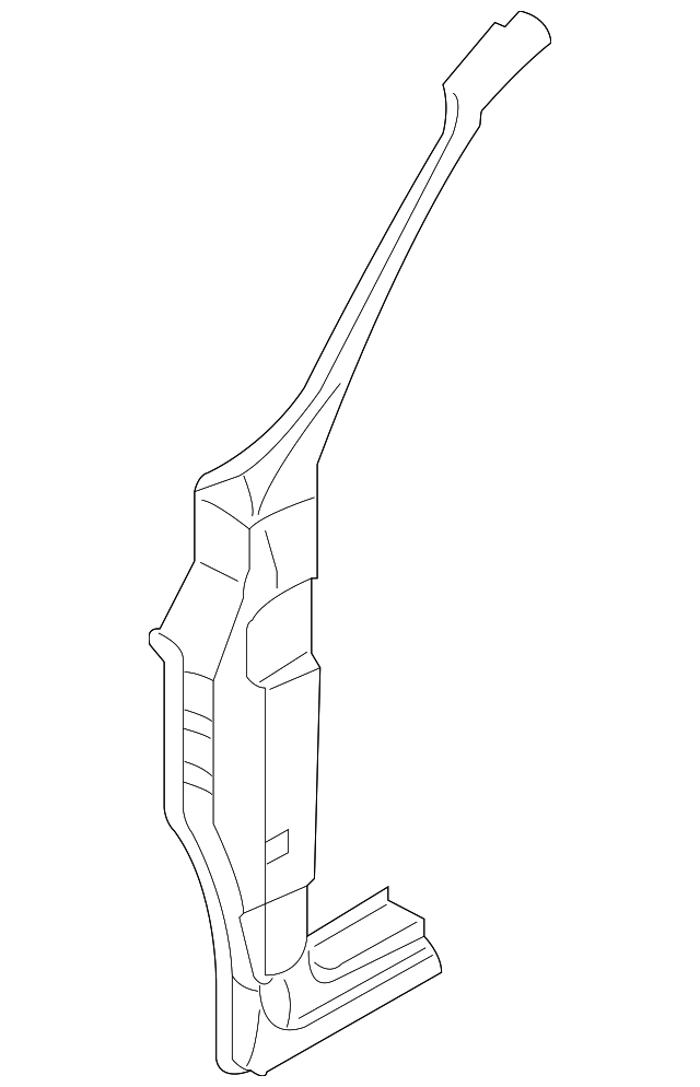 71101-3E4A1 Деталь HINGE PILLAR, LEFT
