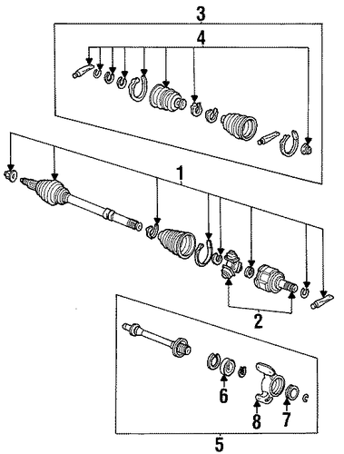 Oasis DRIVE AXLES