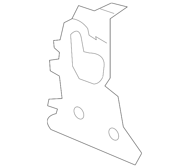 SU003-01370 Деталь PLATE, RIGHT
