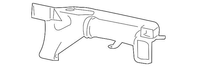 ZZCA-64-751 Деталь UPPER DUCT, RIGHT