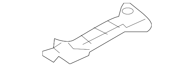 7403A194 Деталь DRIP MOLDING CLIP, LEFT