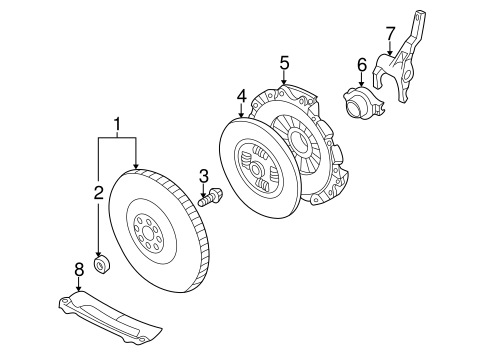 Impreza TRANSAXLE PARTS 3
