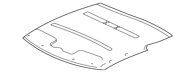 83200-ST7-010ZA Деталь LINING ASSY., ROOF *NH180L* (SHIMMER GRA